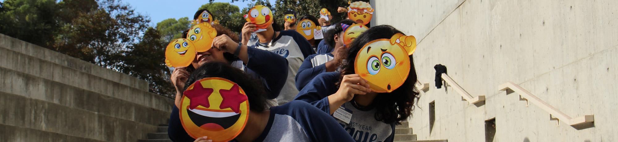 Students participating in a First-Year Aggie Connection transition course